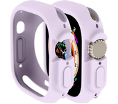 Soft Silicone Case for Apple Watch 8 Ultra 49MM 45mm Cover Protection For iWatch series 7 6 5 4 SE 40 44 41mm Bumper