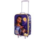 Disney Wish: El Poder De Los Deseos Star Maleta Trolley Soft 3D, Lila