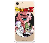 Funda original compatible con iPhone 7 o IPhone 8 o SE 2020 con un diseño de Dragon Ball Z Freeza Cell y Buu
