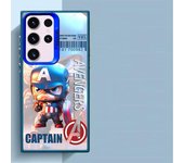 Marvel Sipiderman Ironman Case for Samsung Galaxy S23 Ultra S20 FE S24 Ultra Note 20 S20 S22 Plus S21 FE Soft Luxury Cover