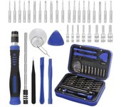 Kit de dethornilladores de precisión magnéticos NetBoat 39 en 1 Para reparar computadoras, MacBook, iPhone, teléfonos inteligentes, Relojes,