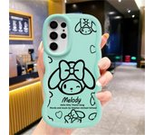 Sanrio Mymelody Phone case for Samsung Galaxy S20 S21 S22 Ultra FE S23 FE Plus Ultra S24 Plus Ultra soft funda case