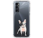 Funda Silicona Antigolpes para Vivo Y70 diseño Perros 06 Dibujos