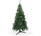 MAGIC SELECT Árbol de Navidad 120cm. Árbol Navideño Artificial de PVC. Árbol de Navidad Desmontable con Soporte para Hogar. Decoración de Navidad. Fácil Montaje, Ligero, Compacto, Resistente, Ignífugo.