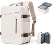 Mochila Viaje Cabina Avion 40x20x25 Mujer Ryanair Maleta de Cabina Pequeña Mochila de Viaje Equipaje de Mano 45x36x20 Easyjet Cabin Bag Mochila Portatil 14 Pulgadas Impermeable Hombre
