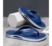 2024The New Flip-Flops Men's Summer Outdoor Home Non-Slip Flip-Flop Slippers Men's Beach Outdoor Fashion Sandals