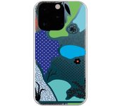 Funda compatible con iPhone 13 Pro - garden collage