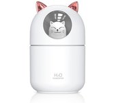300ML  Air Humidifier Cute Cat Ultra-Silent USB Office Household Bedroom Car Aromatherapy Air Purifier with Led Cool Mist Spray
