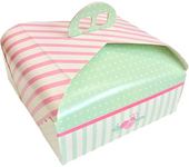Caja para Tarta Cuadrada con Asa 33 Cm - Transporta Tus Preparaciones con Facilidad