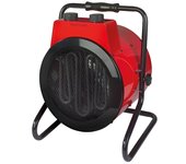 Perel Termoventilador 3kw para Exteriores con Protección Sobrecalentamiento y Anti-vuelco