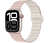 Magnetic Strap For Apple Watch Band 40mm 45mm 46mm 44 mm 41mm 49mm 42 38 Silicone Bracelet iWatch series 8 SE 6 7 8 9 10 Ultra 2