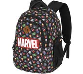 Marvel The Avengers Chibi PLUS Running Backpack, Black