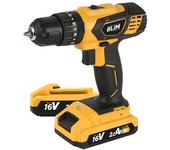 Blim Taladro Percutor Inalámbrico 16V 2Ah con Impacto y Luz LED