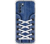 Funda Silicona Antigolpes para Oppo Reno 6 Pro 5G diseño Zapatillas 01 Dibujos