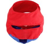 Bozal de nailon para gatos Bozales antimordeduras Bozales antimordeduras para mascotas Bozales para gatos rojos para mascotas Suministros de aseo para gatos Suministros para mascotas Bozal para gatos