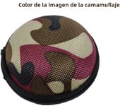 2Pcs Round Multiple Color For AirPods 1 2 3 Pro Samsung Earphone BoxShockproof Bag EVA Box Case Earphone Data Storage Bag