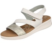 Shoes Sandalias Planas marca Oh! My Sandals para mujer en color beig