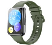 Silicone bracelet For Huawei Watch FIT 2 Strap smart Wrist watchband metal Buckle sport Replacement correa fit2 band Accessories
