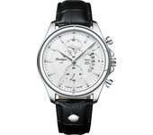 POEDAGAR Luxury Brand Man Watch Chronograph Date Waterproof Leather Watches For Men Casual Male Clock Sports Quartz Men's Watch