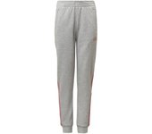 ADIDAS Pantalon Tapered Leg 3 Bandas Junior Niña largos gris de multideporte - GM7080
