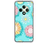 Funda Silicona Antigolpes para Oppo Reno 12FS 4G / 12 FS 5G diseño Flores 05 Dibujos
