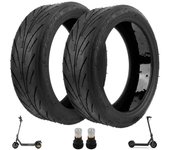 HORO.ES Neumáticos de repuesto con GEL Antipinchazo para Smartgyro K2 y Ninebot Max G30, neumáticos de goma 60/70-6.5, neumáticos sin cámara Tubeless
