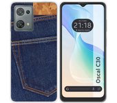 Funda Silicona para Blackview Oscal C30 / C30 Pro diseño Vaquero Dibujos