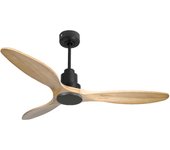 Ventilador de techo Reversible Termostato Wifi Motor DC Techos Inclinados Mando a Distancia Hypersilence Memoria