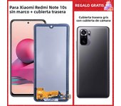 6.43"AMOLED Display For Xiaomi Redmi Note 10S LCD Display Touch Screen Digitizer Assembly For Redmi Note M2101K7BG Display