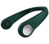 Ventilador de cuello, mini ventilador portátil para colgar con batería recargable sin aspas, blanco