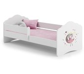 Cama de criança 140 x 70 colchão e estrado incluídos Kobi Wave Sleeping Princess