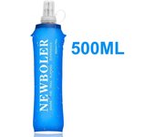 750ML Water Bottle TPU Folding Soft Flask Sport Water Bottle Water Bag Collapsible Water Bottle Running Camping Hiking