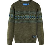 Jersey de punto infantil color 116 en color Coñac/Caqui