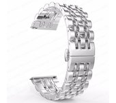 22mm 20mm Band for Samsung Galaxy Watch 3 4 5 45mm Gear S3 46mm 42mm Active2 40 44mm Stainless Steel Strap for Amazift BIP 2 GTR