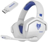 NUBWO G06 Dual Wireless Gaming Headset with Microphone for PS5, PS4, PC, Mobile, Switch, 2.4GHz Bluetooth 5.3 Gaming Headphones