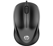 HP 1000 - Ratón Mouse con Cable (1200 PPP), 2 Botones y Rueda de Desplazamiento, 1,5 m de Cable, Conexión con Cable USB, Windows 7 Windows 8, Windows 10 y Posteriores, Chrome OS), Color Negro - 4QM14AA