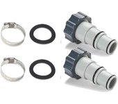 Adaptador de Manguera de piscina de 2 piezas, adaptador de piscina Intex, adaptador de Piscina, adaptador de Manguera de piscina de 32 y 38 mm