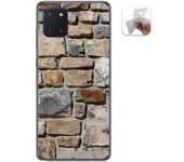 Tumundosmartphone Funda Gel Tpu para Samsung Galaxy Note 10 Lite diseño Ladrillo 03 Dibujos