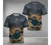 2024 Quick Drying Tennis Badminton Training T-shirt Soft Comfortable Men's O-neck Short Sleeve Top Breathable Fitness Sportswear
