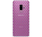 Funda compatible con Samsung Galaxy S9 Plus - Lunares violeta
