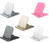 Soporte plegable para teléfono, soporte de escritorio universal portátil para tabletas