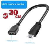 Cable mini HDMI to HDMI cable HDMI Type C Ultra short HDMI Mini HDMI cable for Digital camera Tablets Laptop 4K 60Hz HDMI 2.0
