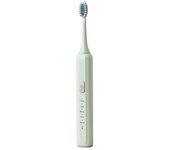 Juego de cepillo de dientes eléctrico equipado con 3 cabezales de cepillo y 5 modos de limpieza, temporizador inteligente incorporado de 2 minutos que se puede utilizar - verde