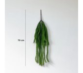 70-90cm Artificial Plants Vines Wall Hanging Accessories Wolf Tail Fern PVC Fake Green Plants for Home Garden Wall Decoration