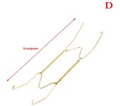 Wall Display Plates Hanger W Type Decoration Crafts Dish Spring Holder Invisible Hook Home Decor 6/7/8/10/12 Inch