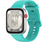 Silicone strap suitable for Huawei Fit 3 watch strap smart watch accessory replacement color buckle wristband