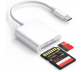 USB Type C SD TF Memory Card Reader Adapter for Samsung Huawei XiaoMi SD TF Card Reader Data Converter For Macbook Laptop Phone