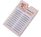 MIAOJIE Sunflower Lashes Brown Manga False Eyelashes Natural Soft Large Capacity Anime Eyelashes Douyin Wanghong Makeup Anime Ey