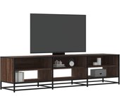 Mueble TV combinadoMueble de TV madera de ingeniería marrón roble 180x40x46 cm