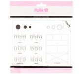 TAPETE NAIL CREATIVE WORKSHOP 15 X 18 CM (marca: Pollie)